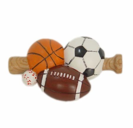 Sport Balls Window Finial